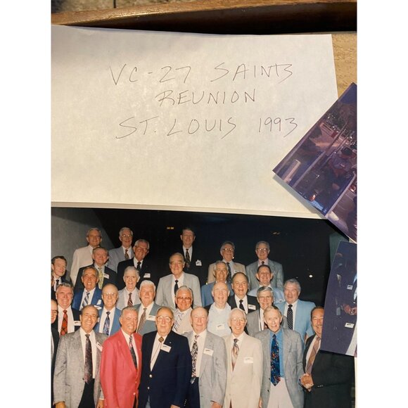 Vintage Pearl Harbor & VC-27 Saints Reunion Photos - Picture 8 of 8